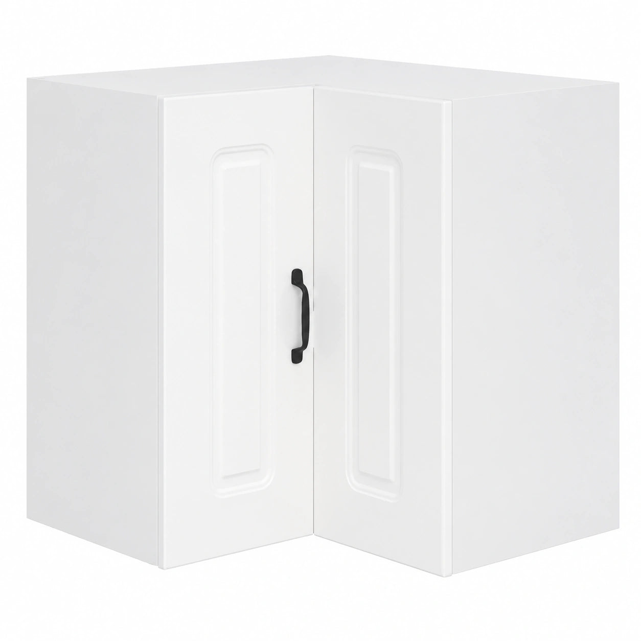 Armario Esquinero de Cocina Kalmar Blanco en Madera Aglomerada