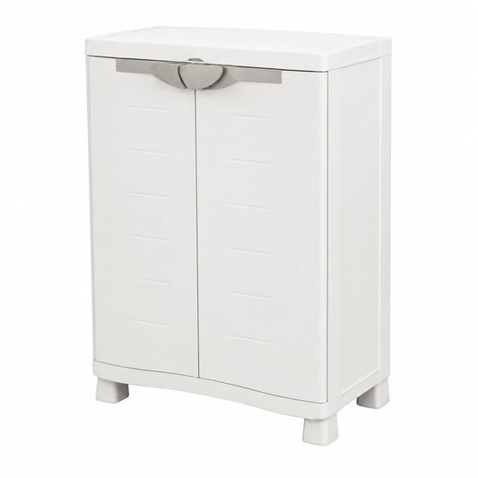 Armario de Almacenamiento Medio de Plastiken Beige 70x45x100cm