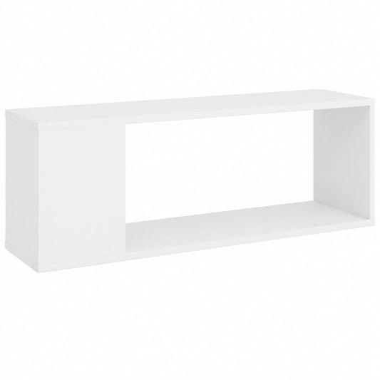 Mueble para TV Blanco de Contrachapada 100x24x32 cm