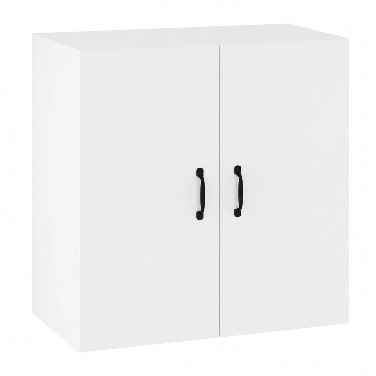 Armario Flotante Blanco de Madera para Salón y Dormitorio