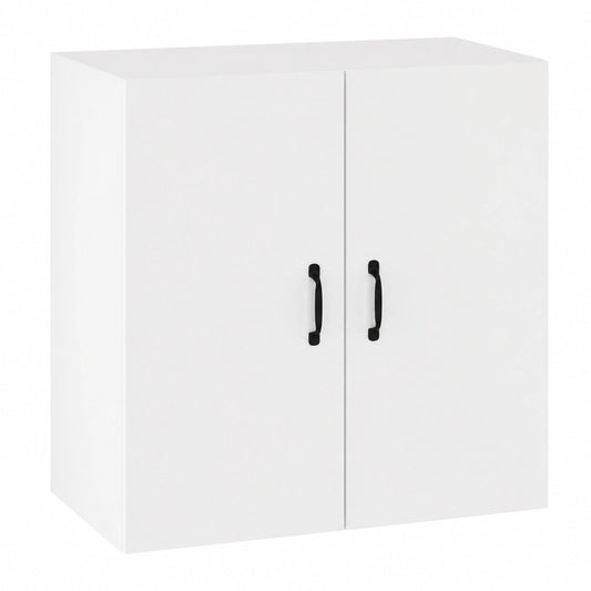 Armario Flotante Blanco de Madera para Salón y Dormitorio