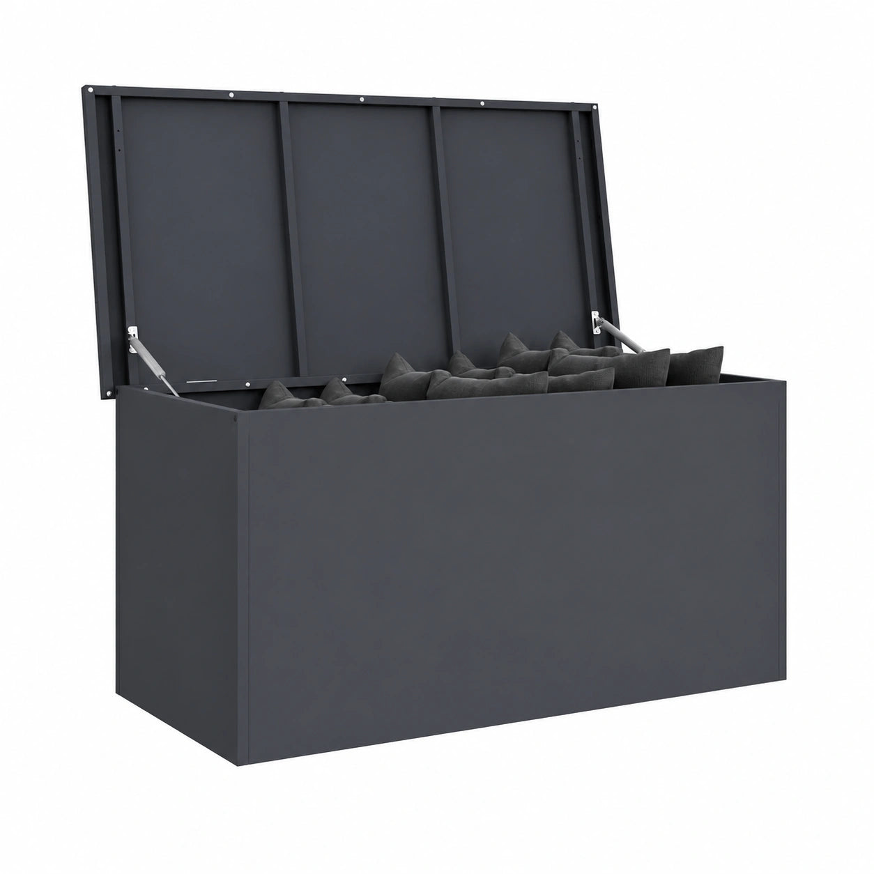 Caja de Almacenamiento Exterior Antracita Resistente al Clima 100x50,5x50 cm